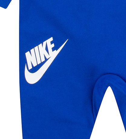 Nike Jumpsuit - Game Royal w. White