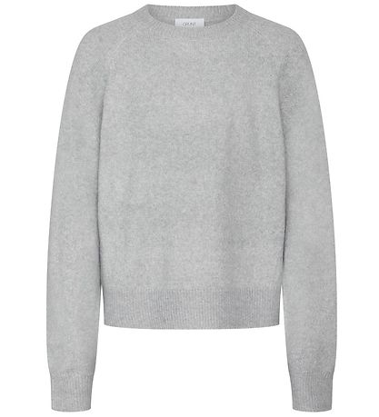 Grunt Bluse - Strick - Ebenholz - Grau