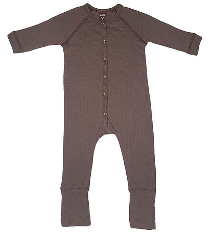 Smallstuff Nightsuit - Wool - Rose Brown