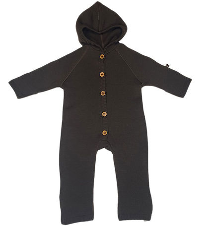 Smallstuff Pramsuit - Wool - Brown