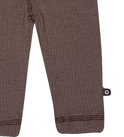 Smallstuff Leggings - Wool - Rose Brown