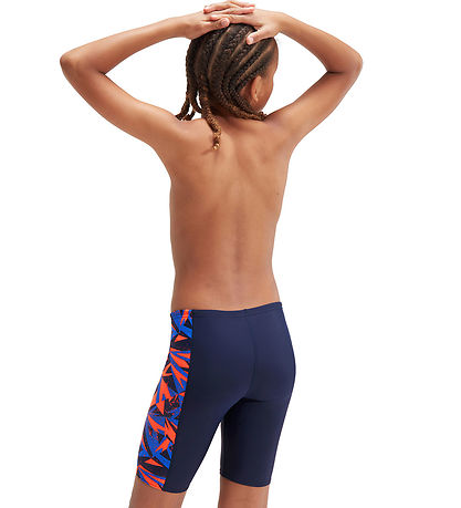 Speedo Badehose - Hyper Boom Panel Jammer - Blau/Orange