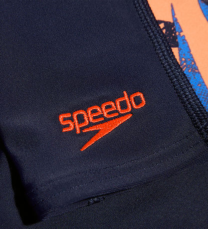 Speedo Badehose - Hyper Boom Panel Jammer - Blau/Orange