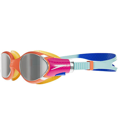Speedo Swim Goggles - BioFuse 2.0 Mirror Junoir - Orange/Blue