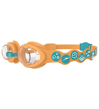 Speedo Simglasögon - Infant Spot - Orange/Green