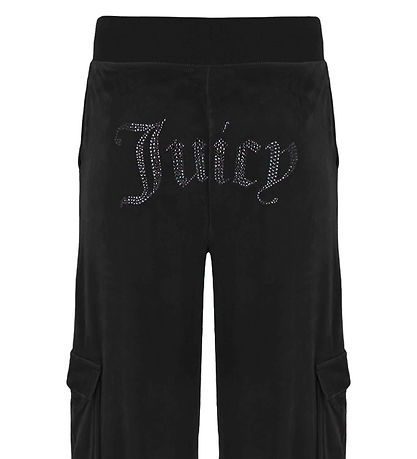 Juicy Couture Velourbyxor - Audree - Svart