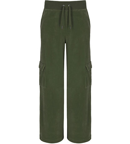 Juicy Couture Velvet Trousers - Audree - Thyme