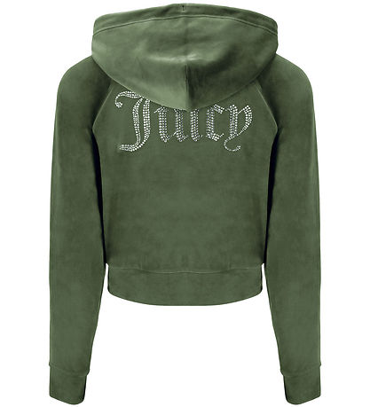 Juicy Couture Cardigan - Madison - Velvet - Thyme