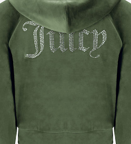 Juicy Couture Cardigan - Madison - Velvet - Thyme