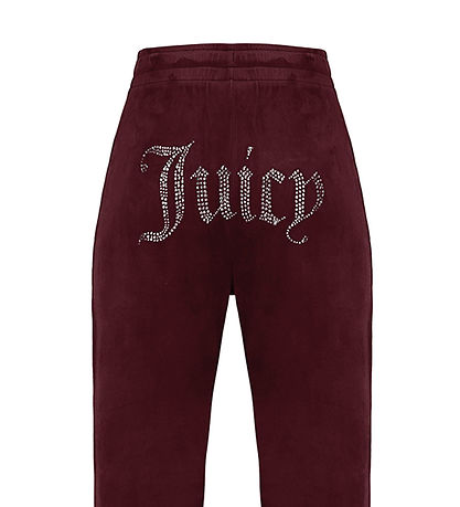 Juicy Couture Velvet Trousers - Tina - Tawny Port