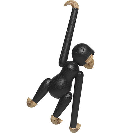 Kay Bojesen Wooden figure - Monkey - 10 cm - Mini - Dark Stained