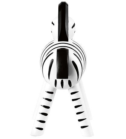 Kay Bojesen Holzfigur - Zebra - 14 cm - Schwarz/Weiß