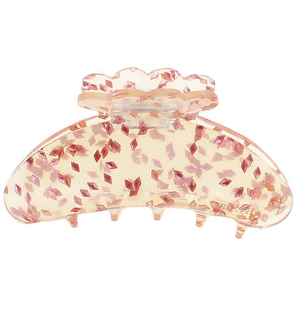 By Stær Hair clip - Asta - 10x5 cm - Harlequin Pink