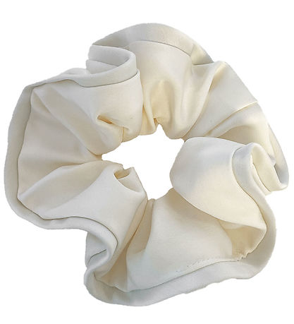 By Str Scrunchie - Anemone - Off White