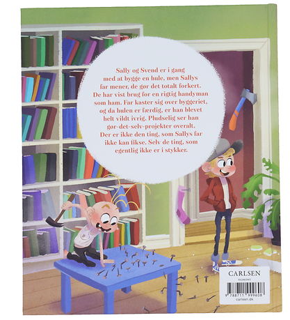 Forlaget Carlsen Book - Sally's Dad Can Do It Well - Danish