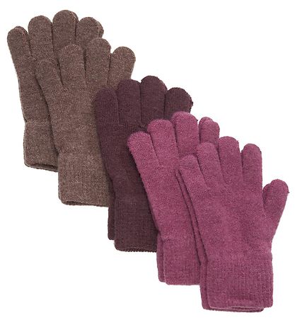 CeLaVi Gloves - Wool/Nylon - 5-Pack - Mellow Mauve/Sea Turtle/Fu