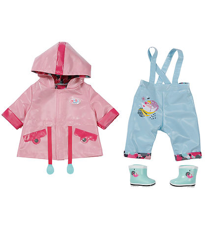 Baby Born Puppenkleidung - Deluxe - Regenbekleidungsset