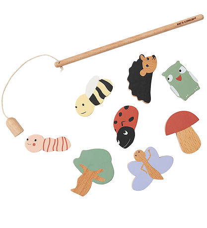 Kids Concept Fishing Game - Wood - Edvin