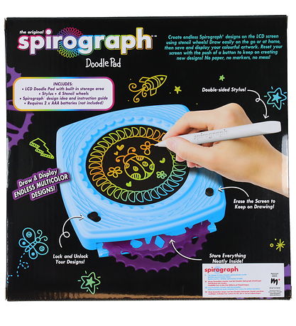 Spirograph How To Draw - Doodle Pad