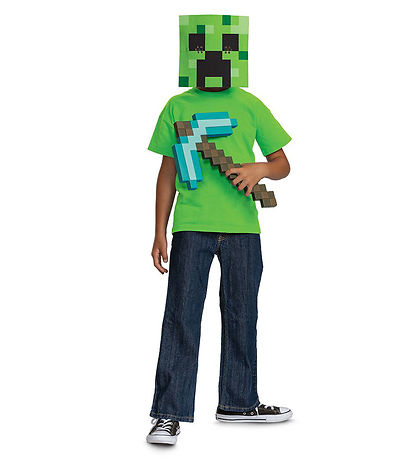 Disguise Costume - Minecraft Pickaxe & Mask