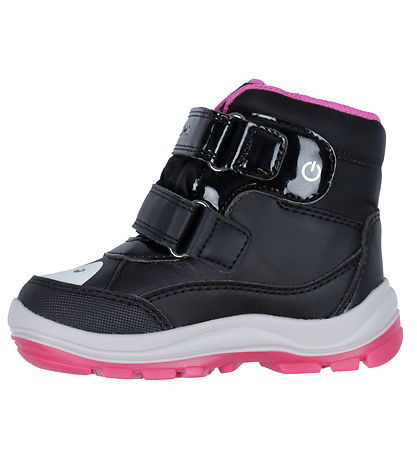 Geox Winter Boots - Flanfil - Black/Fuschsia