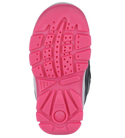 Geox Winter Boots - Flanfil - Black/Fuschsia