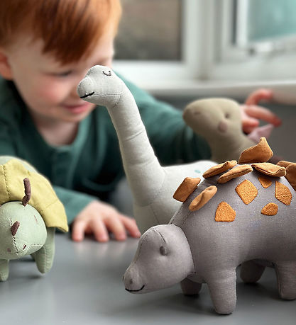 ThreadBear Soft Toy - 25 cm - Steggy the dinosaur
