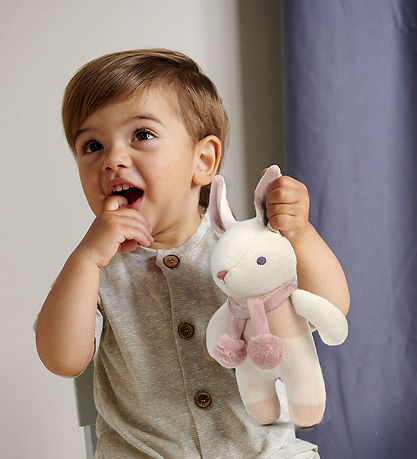 ThreadBear Rattle - White Rabbit