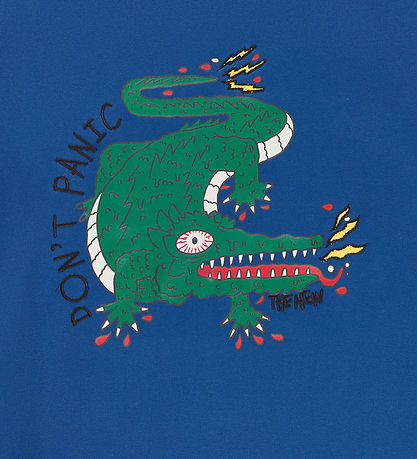 The New Sweatshirt - TnImran - Monaco Blue w. Crocodile
