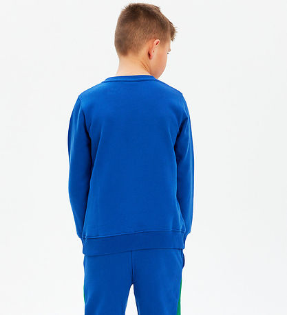 The New Sweatshirt - TnImran - Monaco Blue w. Crocodile