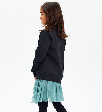 The New Sweatshirt - TnIrene - Black Beauty w. Flowers