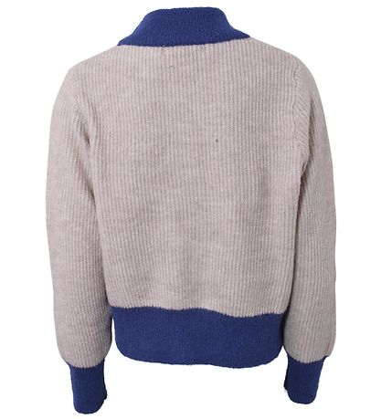 Hound Cardigan - Knitted - Rib - Cobalt Blue