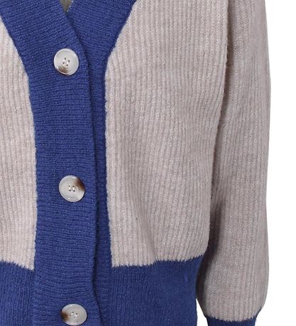 Hound Cardigan - Knitted - Rib - Cobalt Blue
