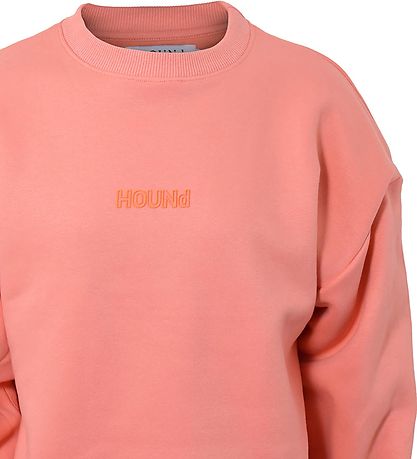 Hound Sweatshirt - Orange w. Print