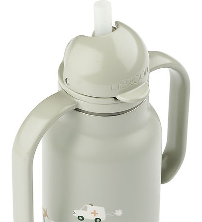 Liewood Vatnsflaska - 250 ml - Kimmie - Ökutæki/Dove Blue