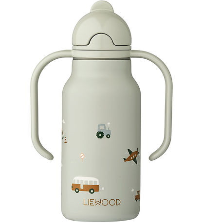 Liewood Vatnsflaska - 250 ml - Kimmie - Ökutæki/Dove Blue