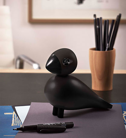 Kay Bojesen Woodfigure - Sangfugl - 15 cm - Raven