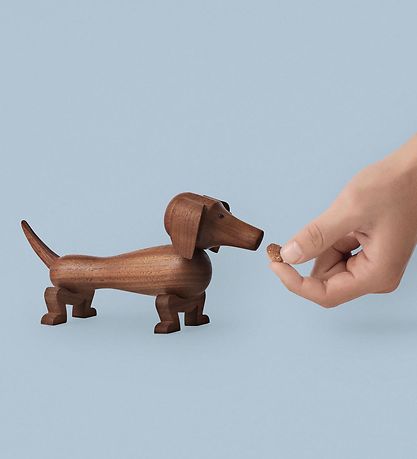 Kay Bojesen Wooden figure - Dachshund - 18 cm - Walnut