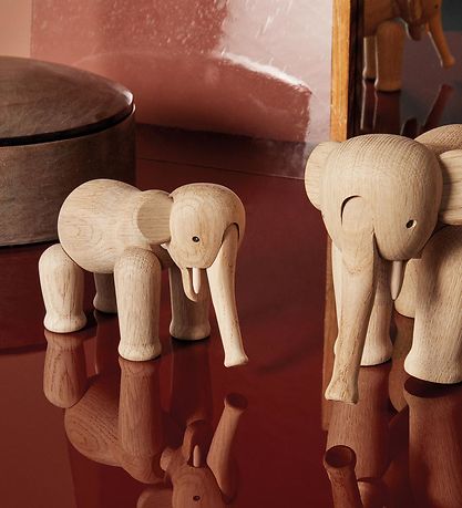 Kay Bojesen Wooden figure - Elephant - 12 cm - Mini - Eg