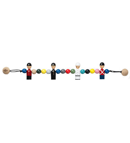 Kay Bojesen Pram Chain - Wood - 53 cm - Multicolour w. Figure