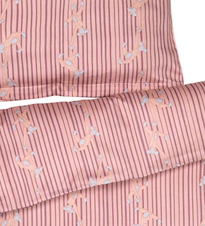 Kay Bojesen Bedding - Baby - Pink w. Monkeys