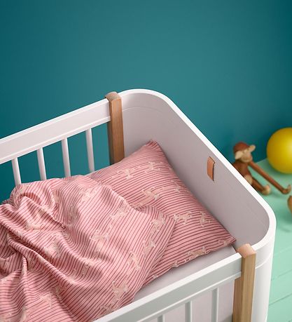 Kay Bojesen Bedding - Baby - Pink w. Monkeys