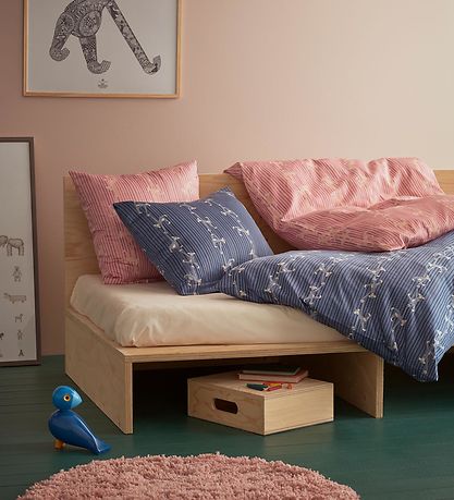 Kay Bojesen Bedding - Junior - Blue w. Monkeys