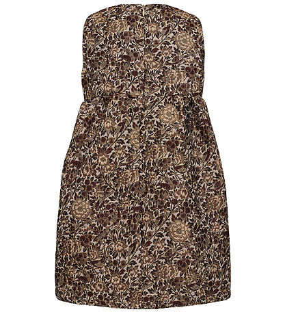 Petit Town Sofie Schnoor Dress - Brown w. Gold Glitter