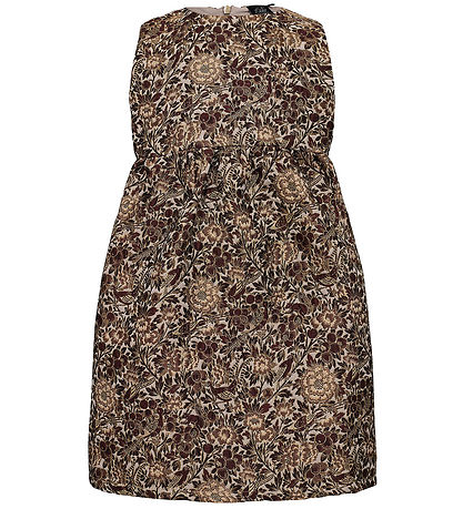 Petit Town Sofie Schnoor Dress - Brown w. Gold Glitter