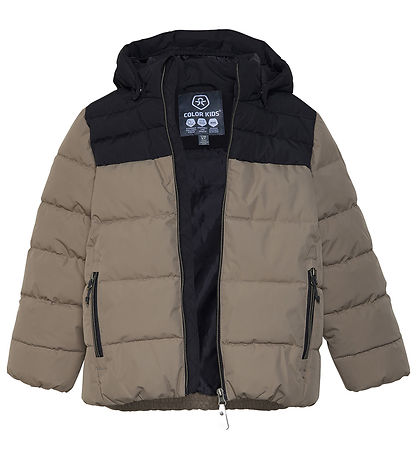 Color Kids Padded Jacket - Fossil
