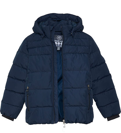 Color Kids Padded Jacket - Total Eclipse