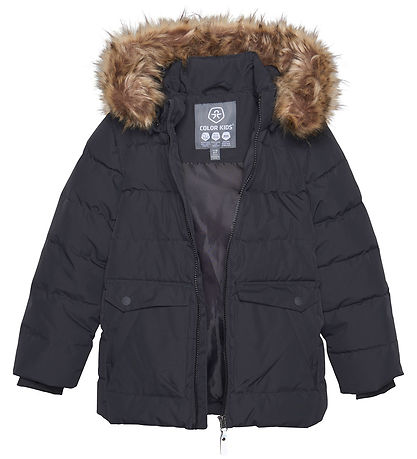Color Kids Padded Jacket - Phantom