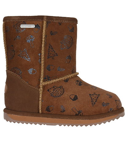 EMU Australia Bangsastígvél - Tex - Woodland Brumby - Oak M. Myn