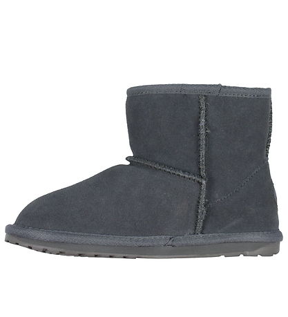 EMU Australia Linned Boots - Wallaby Mini - Charcoal